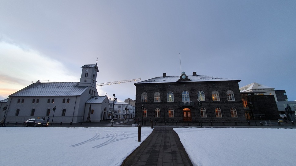 Budynek siedziby parlamentu Islandii
